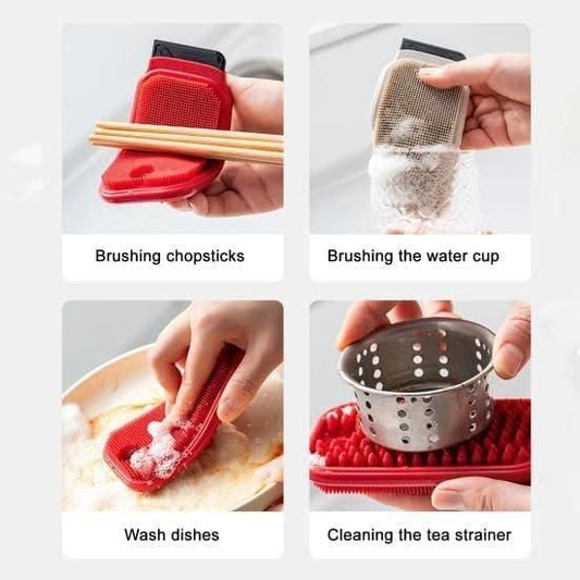 Grattoir de nettoyage en silicone