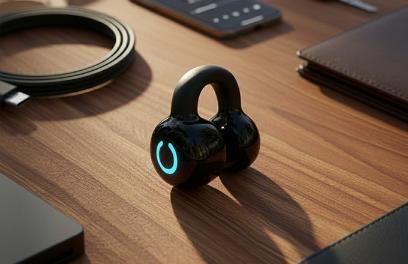 Écouteur Bluetooth à conduction osseuse - Conception stéréo mono-auriculaire à clip