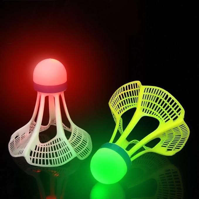 Volants de badminton LED - Lot de 2