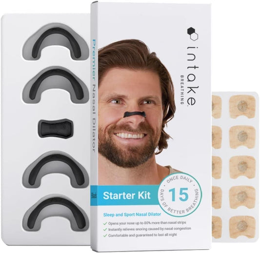 Kit de démarrage pour bandelettes nasales respiratoires