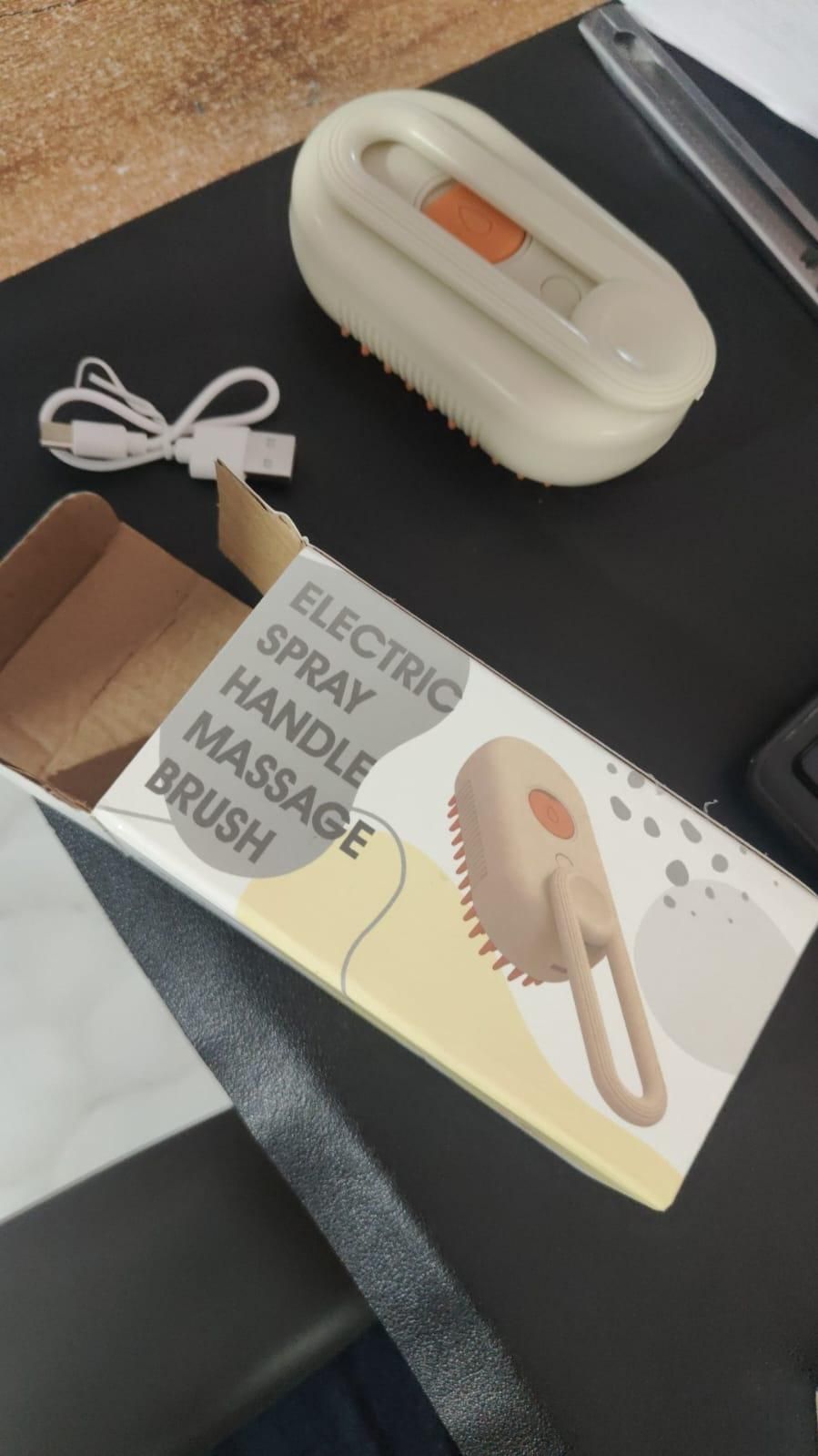 Brosse vapeur pour chien/chat