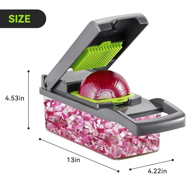 Hachoir à légumes multifonction 13 en 1