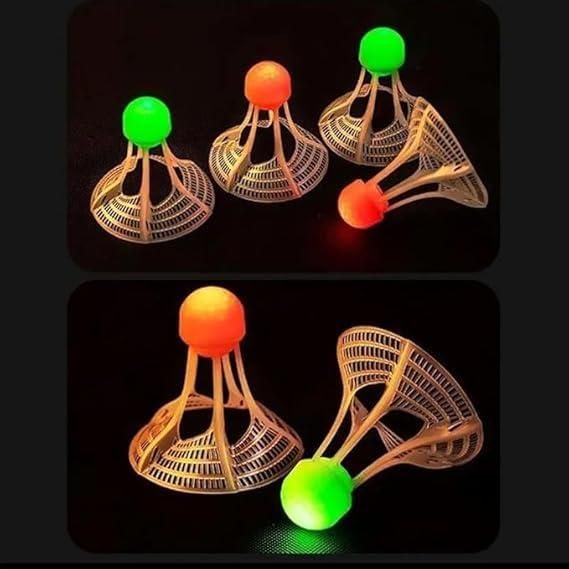 Volants de badminton LED - Lot de 2