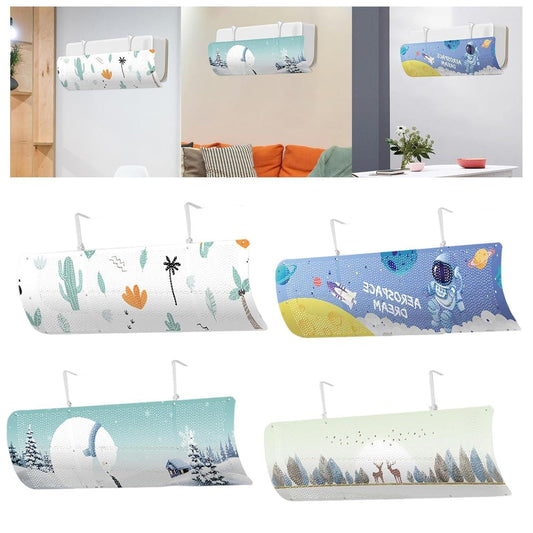 Déflecteur mural pour climatiseur