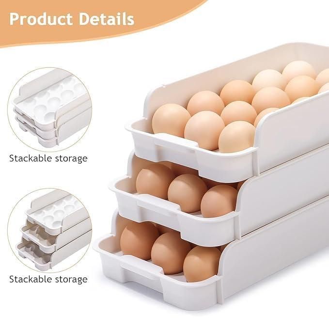 Plateau à œufs empilable EggNest (lot de 3)