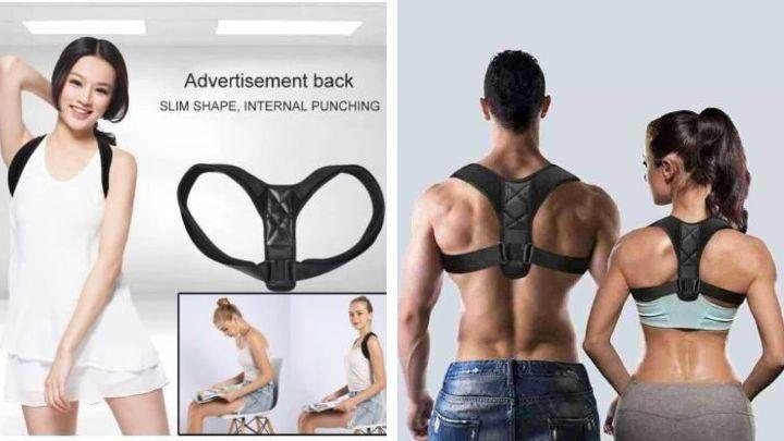 Correcteur de posture dorsale pour hommes et femmes